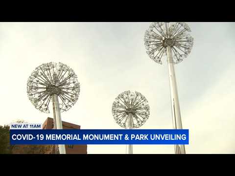 Chicago unveils COVID-19 memorial monument and park