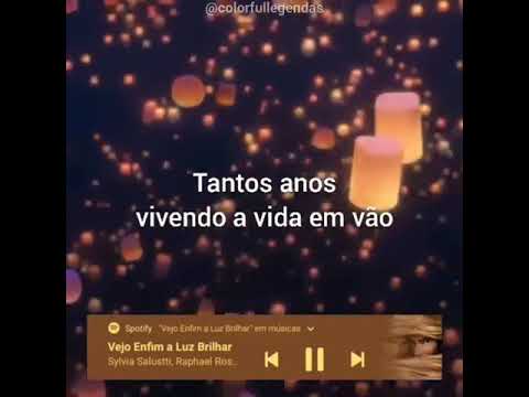 Sylvia Salustti, Rafael Rossato - Vejo enfim a luz brilhar legendado