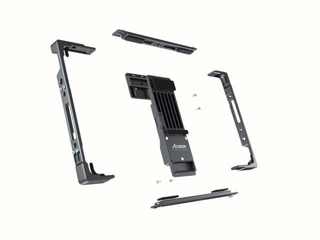 Vídeo relacionado con Accsoon Power Cage Pro - Para iPad Pro de 12,9 pulgadas (Gen 3, 4, 5, 6) para cámaras réflex réflex sin espejo y kit de pantalla de red Komodo.
