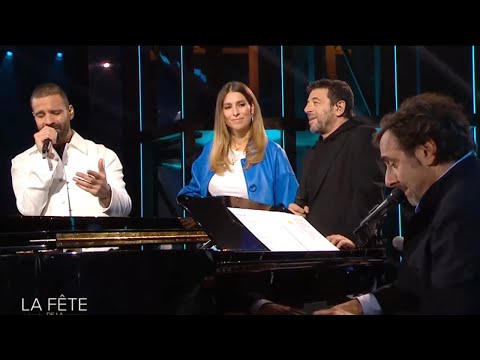 "Les feuilles mortes" par Ycare et "si tu ne me laisse pas tomber" par Patrick Bruel