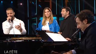 &quot;Les feuilles mortes&quot; par Ycare et &quot;si tu ne me laisse pas tomber&quot; par Patrick Bruel