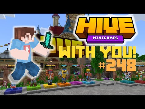 Epic Minecraft Hive Minigames with CurtbroG! #248