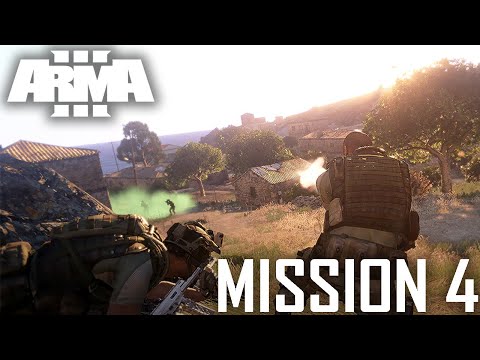 ARMA 3 Campaign walkthrough [ 2K 60+fps ] East Wind Mission 4 - Death Valley