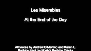 Les Miserables Two Voice Project - At the End of the Day