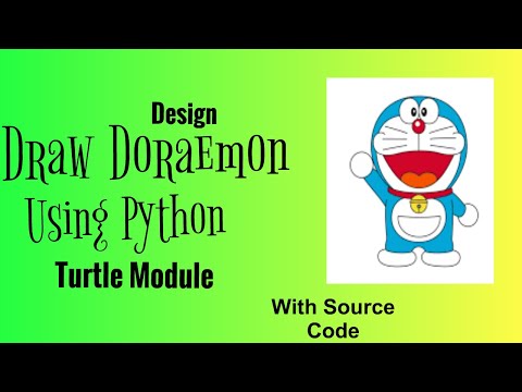 Draw Doraemon Using Python Turtle The Stylish Coder