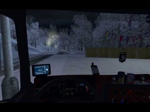 GTS Actros MP1 Winter start :D
