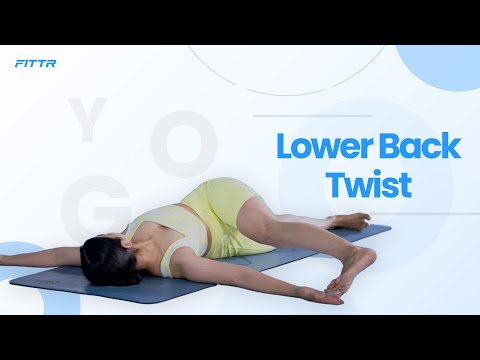 Lower Back Twist/ Makarasana
