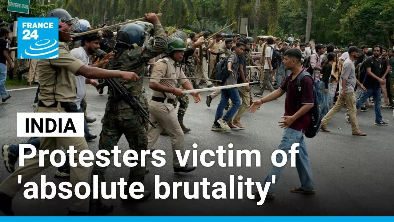India's police accused of exercising 'absolute brutality' against peaceful protesters • FRANCE 24