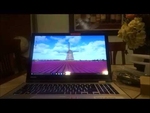 Toshiba Satellite P55W-C5200X Laptop Unboxing