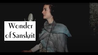 SANSKRIT SONG  The Wonder of Sanskrit