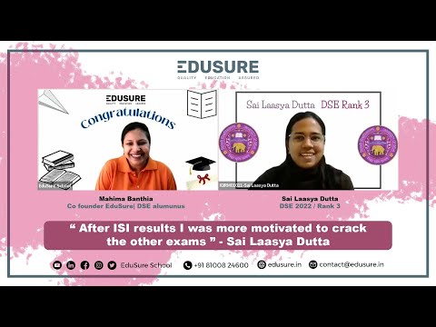 Laasya Dutta — DSE