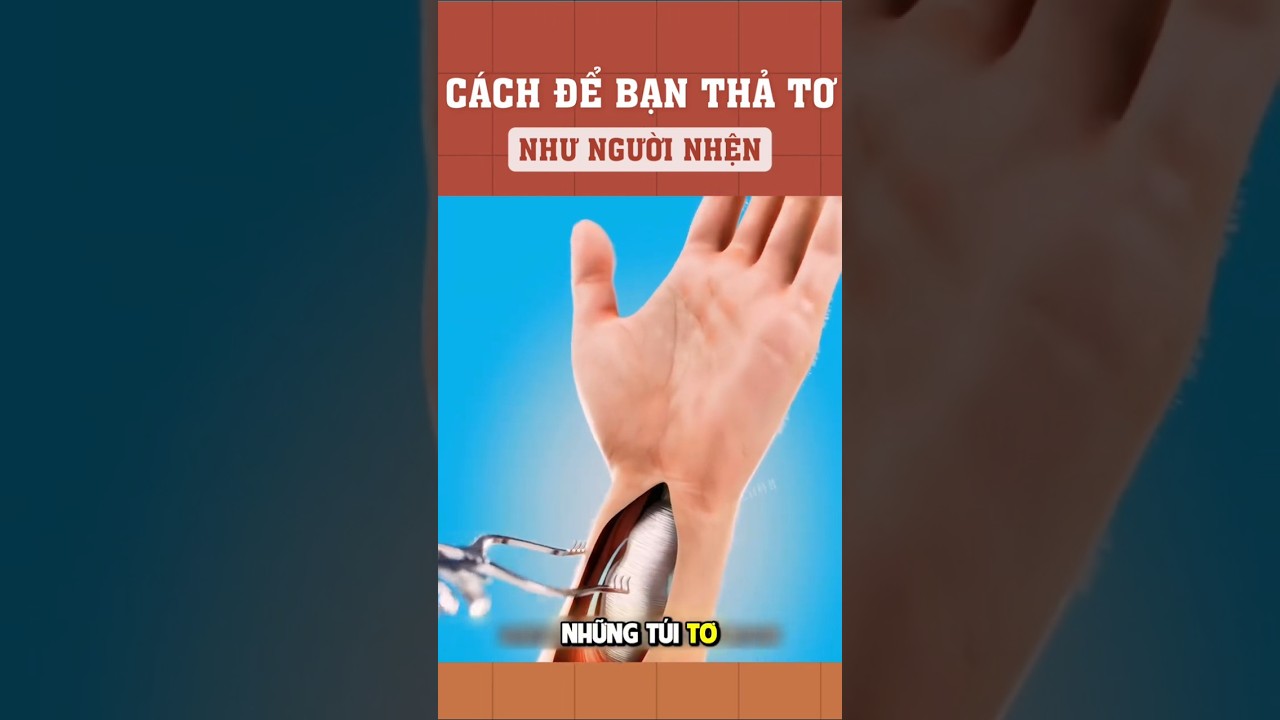 Cách để bạn thả tơ như người nhện