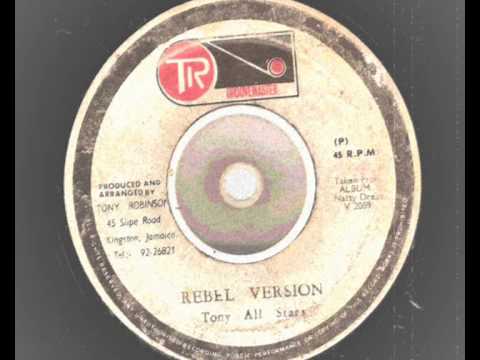 u roy & the﻿ gladiators- natty rebel extended with rebel version - tr groovemaster records-1976