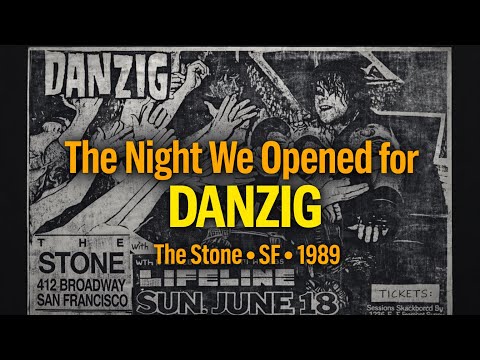 Thumbnail for Backstage with Danzig, 1989, The Stone, S.F. by danzig