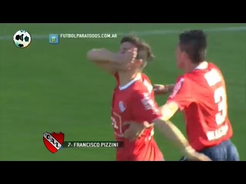 Gol Francisco Pizzini - Independiente 2 Vs Atlético Rafaela 0 - Primera División 2014