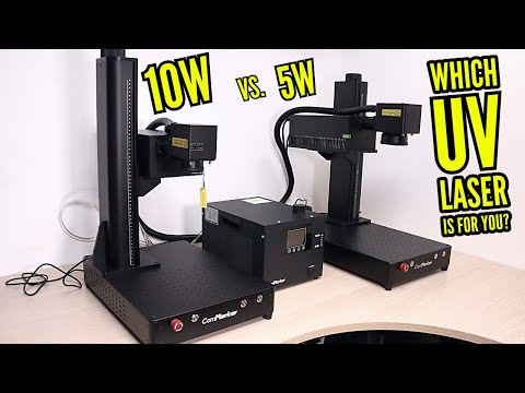 Don't Buy a UV LASER Until You Watch This – 5W vs 10W ComMarker Omni 1 Performance Comparison Test