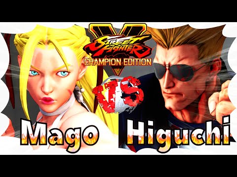 [SFV CE] Mago(Cammy) vs Higuchi(Guile) [Street Fighter 5 Champion Edition]