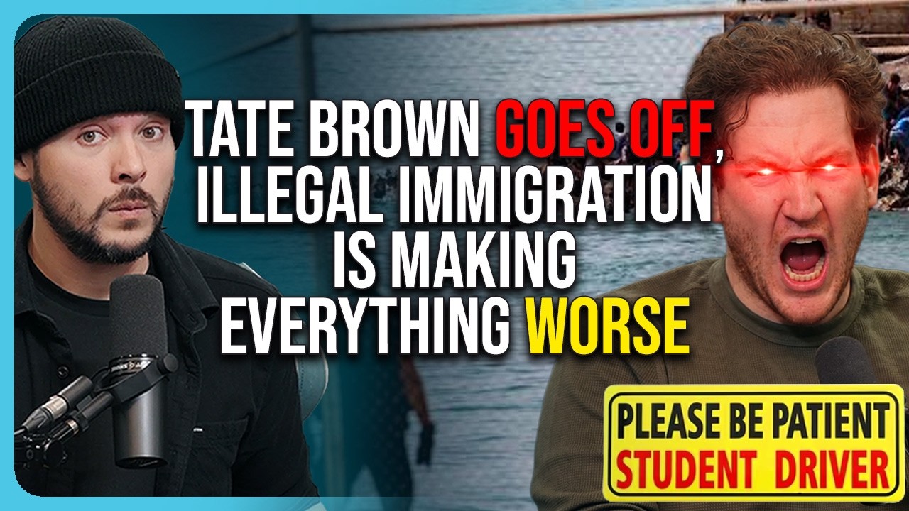 Tate Brown GOES OFF, Scorches Illegal Immigration For Making Everything WORSE