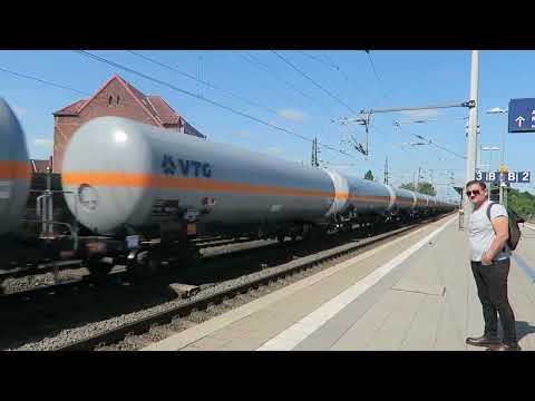 Freight Trains At Hannover Linden/Fischerhof  20 June 2025