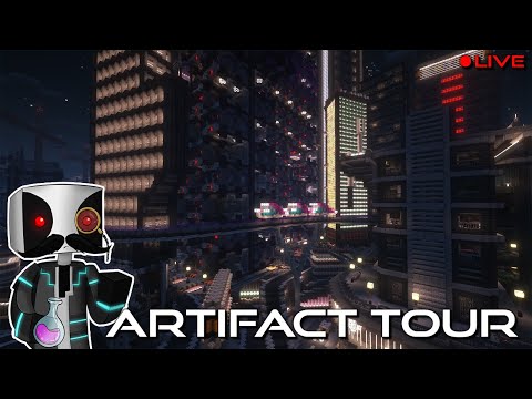 Sir Derpol - Touring SciCraft's BIGGEST Project EVER! - Minecraft Livestream Part 1