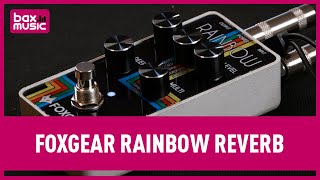 Video thumbnail for Foxgear Rainbow Reverb Review | Bax Music by Bax-shop | Bax Music Goes