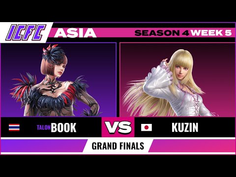Book (Anna) vs Kuzin (Lili) - Grand Final ICFC Tekken 7 Season 4 Week 5
