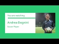 Andrea Dognini | Attacking Positions/Midfielder | Versatile Player | Men's Soccer |