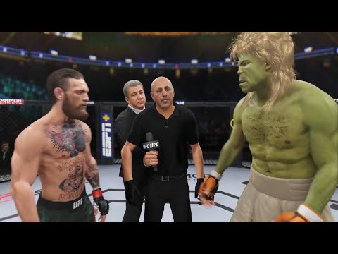 UFC 4 - Conor McGregor vs. Retro Hulk - Original Fighters