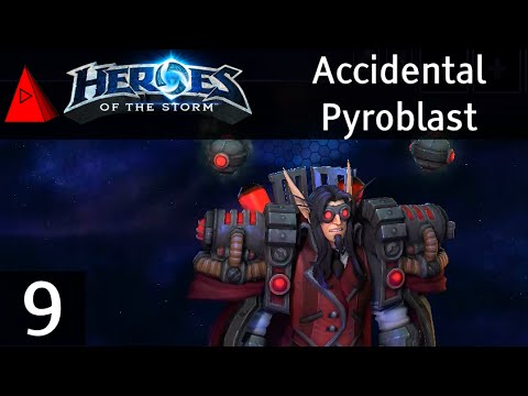 Accidental Pyroblast - Kael'Thas - Heroes of the Storm Hero League #9