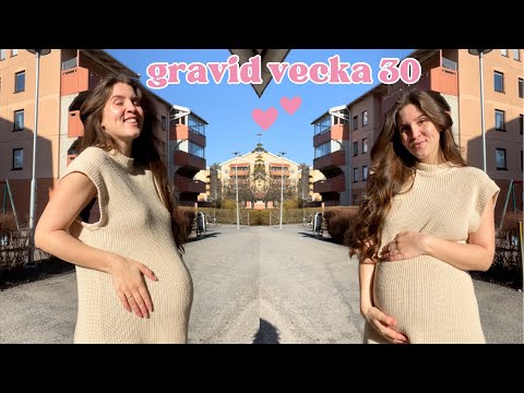 gravid vecka 30 - vårkänslor!! 🥹🌸