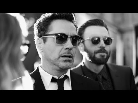 Robert Downey Jr and Chris Evans being a married couple