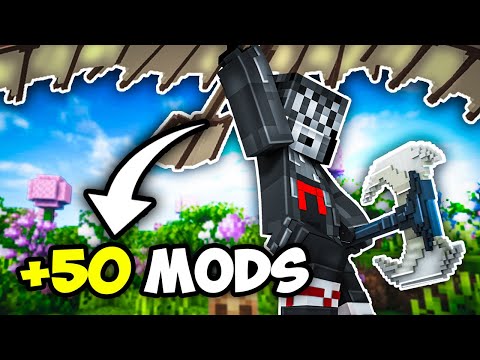 ON A AJOUTÉ 50 MODS À CE BATTLE ROYALE... (UHC Moddé Minecraft)