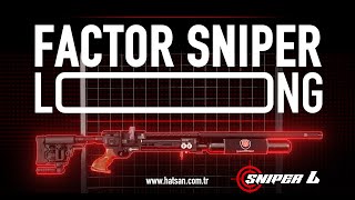 Luftgewehr Hatsan Factor Sniper L 6,35mm FDE