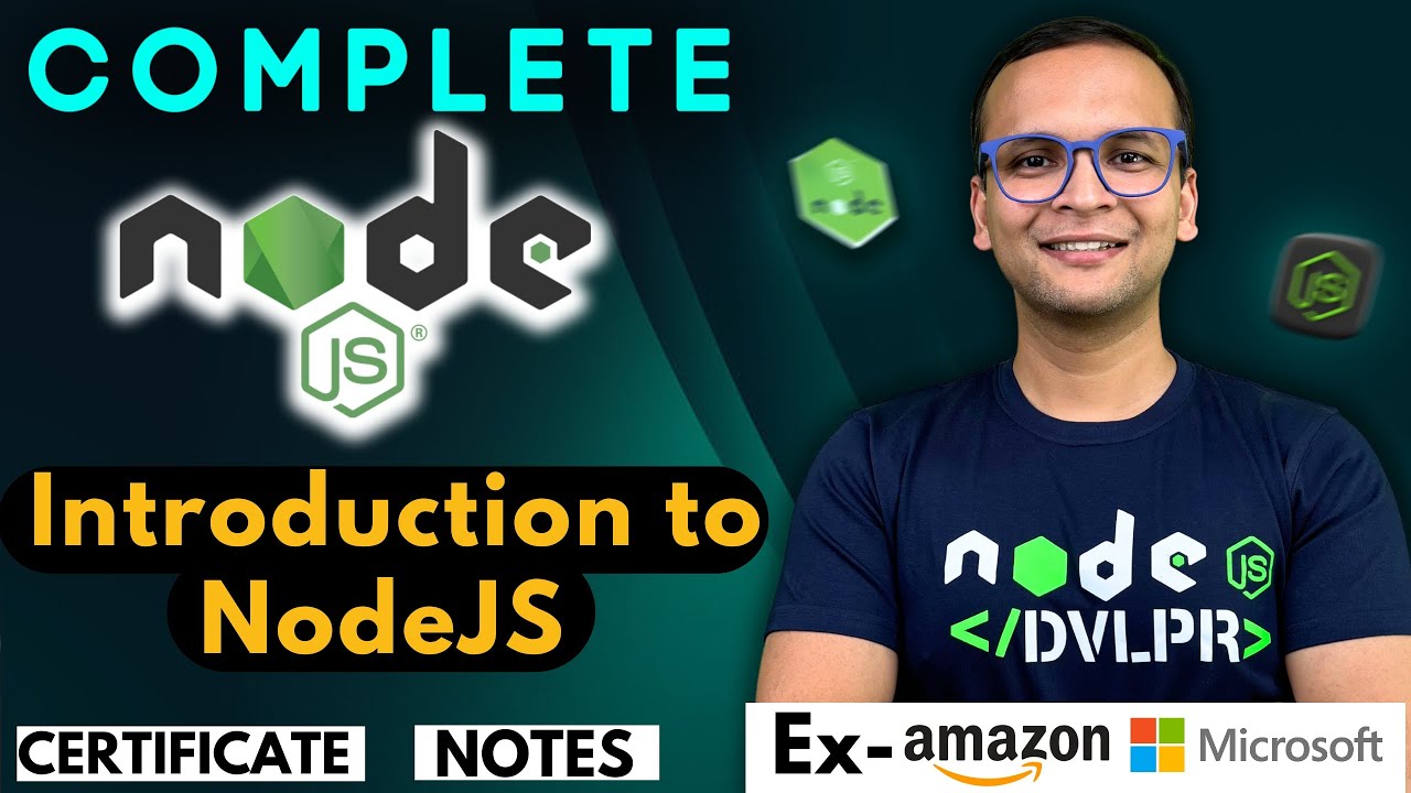 Complete NodeJS + ExpressJS + MongoDB 🚀🔥 Course ❤️ in Hindi | Notes | Certification