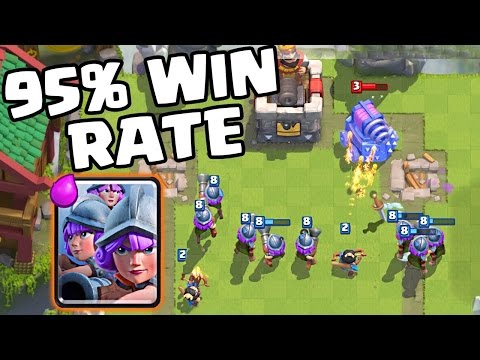 THREE MUSKETEERS CYCLE DECK (NEW DECK) THIS DECK IS FOR TROPHIES PUSHING