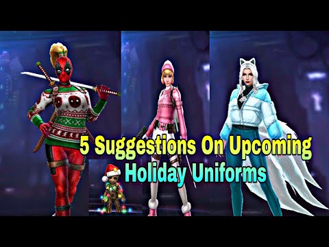 5 Tips On Upcoming Holiday Uniform December 2021 And Event Guide - Marvel Future Fight