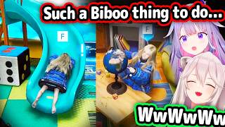 Diana Playing With Her Toys Is Too Cute For Botan and Biboo【Hololive】