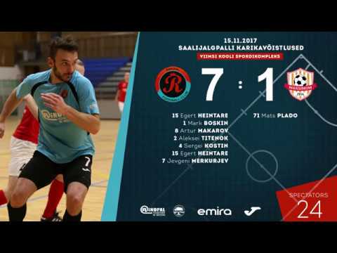 Rinopal 7 : 1 Tartu Maksimum (Goals)