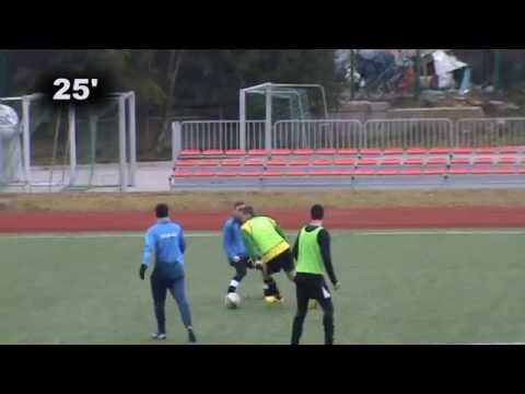 Sparing Seniorów: Dunajec Nowy Sącz Juniorzy - Płomień Limanowa 23.02.2014r.