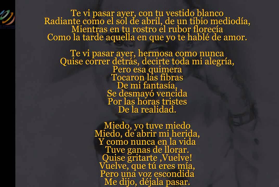 Juan D'arienzo - Miedo (Letra)