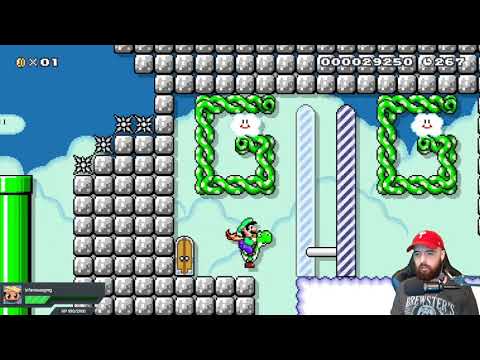 Mario Maker 2 Concrete Kai-Zone by Snoopee