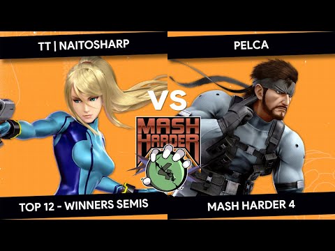 Mash Harder 4 - TT | naitosharp (ZSS) vs Pelca (Snake) - Top 12 - Winners Semis