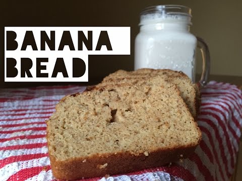 Healthy Banana Bread Recipe | How To Make Low Fat, Low Carb, Low Calorie Banana Bread
