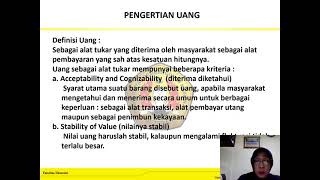 TM 2 Sejarah Perkembangan Uang Video