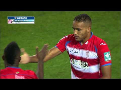 Goal of El Arabi (0-1) Málaga CF - Granada CF - HD