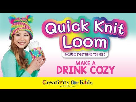 Creativity for Kids Hat Not Hate Quick Knit Loom Kit