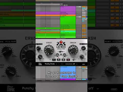 Parallel Saturation & Compression for the win! #shorts #viral #fyp #music #producer #drums #tips