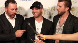 Tim Hicks, Casey Marshall, Neil Sanderson - 2014 SOCAN Awards - Country Music Award