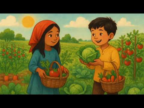 Vegetable Farm (Addition and Subtraction up to 20)  – Class 1 Mathematics video
