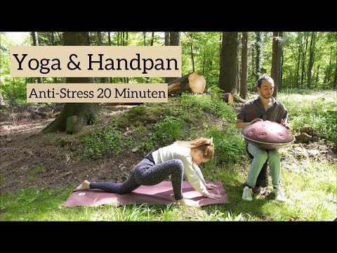 Anti-Stress Yoga & Handpan Soundhealing Flow I 20 Minuten I Deutsch